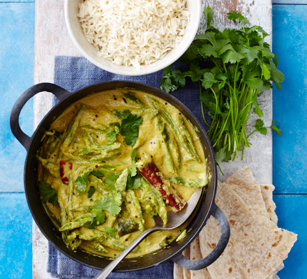 Sri Lankan runner bean curry