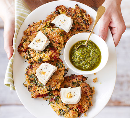 Kale & quinoa patties