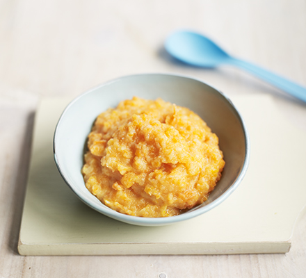 Weaning recipe: Celeriac, carrot & apple purée