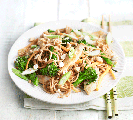 Cashew chicken stir-fry