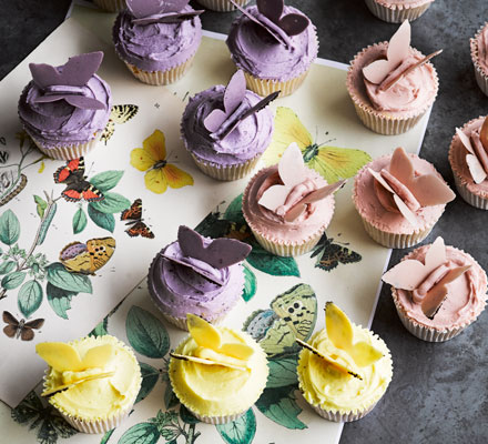 Butterfly cupcakes