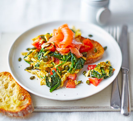 Superfood scrambled eggs