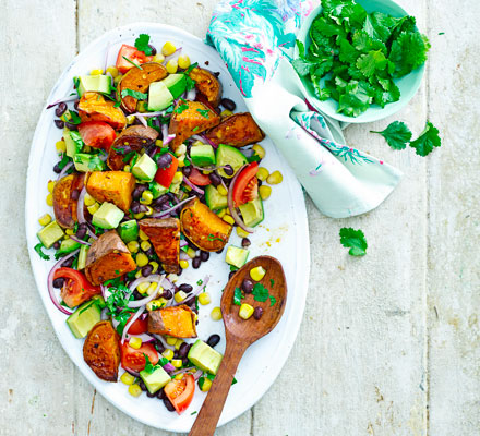 Sweet potato Tex-Mex salad