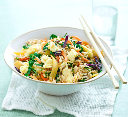 Vegetable fried rice