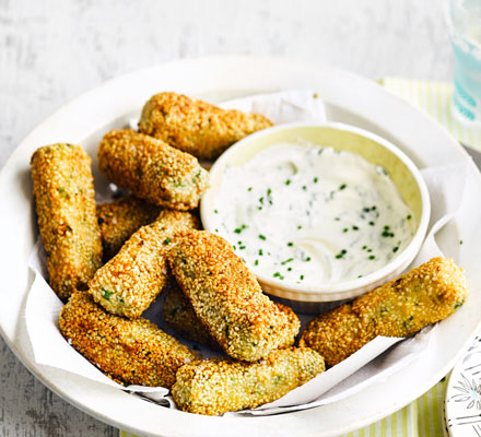 Broccoli & potato croquettes