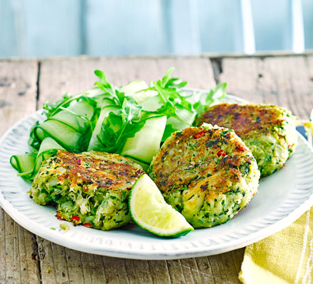 Fragrant crab cakes