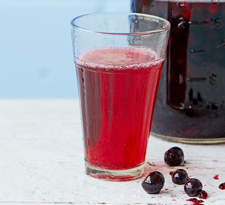 Blackcurrant & lemon verbena shrub