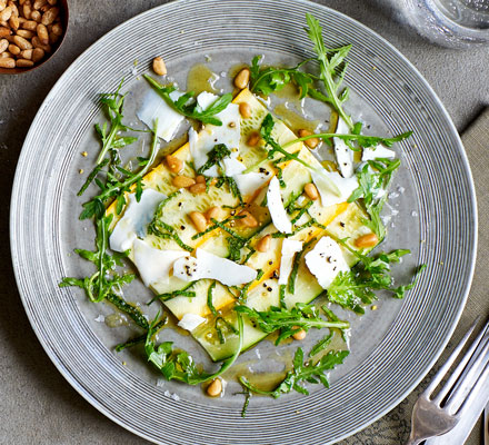 Courgette carpaccio