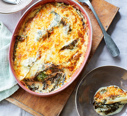 Swiss chard gratin