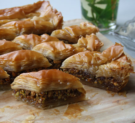 Nutty baklava