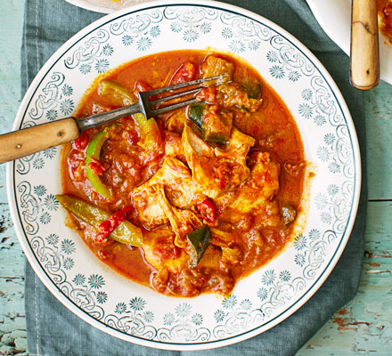 Cardamom chicken with lime leaves