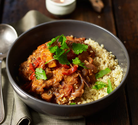 Sweet potato & coconut curry