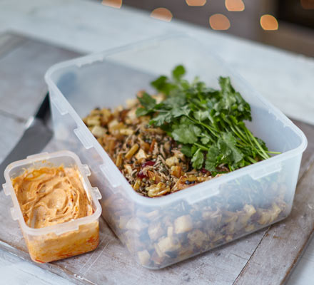 Festive celeriac koshari