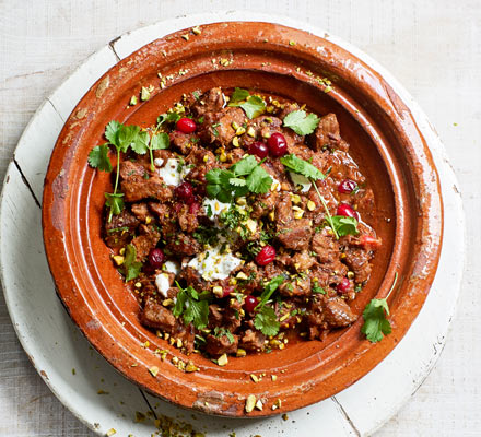 Lamb & cranberry tagine