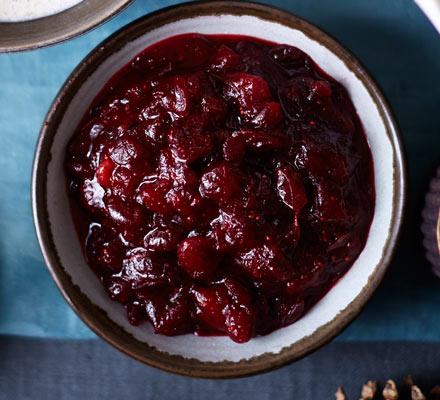 Ruby cranberry sauce