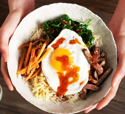 Easy bibimbap