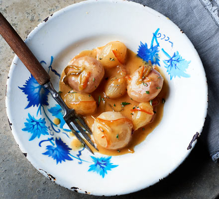 Marmalade-braised turnips