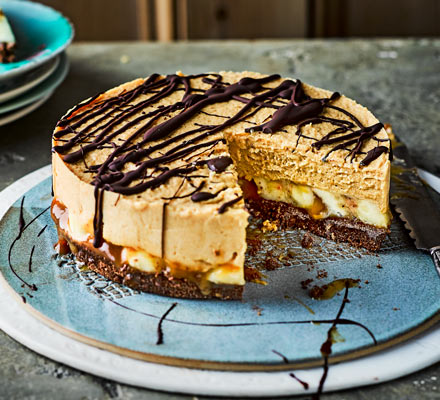 Butterscotch banana pie