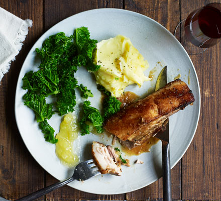 Slow cooker pork belly