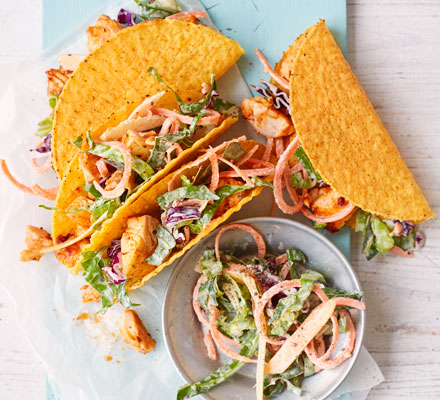 Chipotle cod tacos