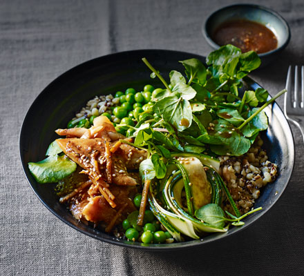 Easy mackerel bowls