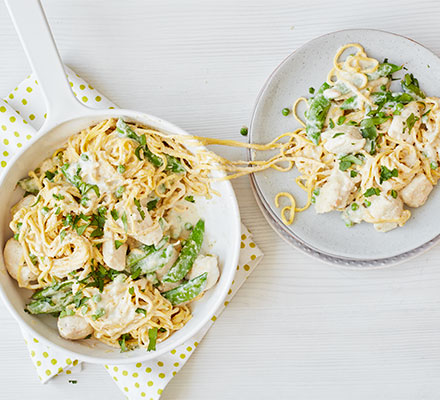 Child-friendly Thai chicken noodles