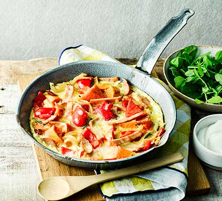 Low-fat Spanish omelette