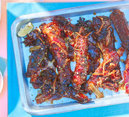 Spicy pork ribs