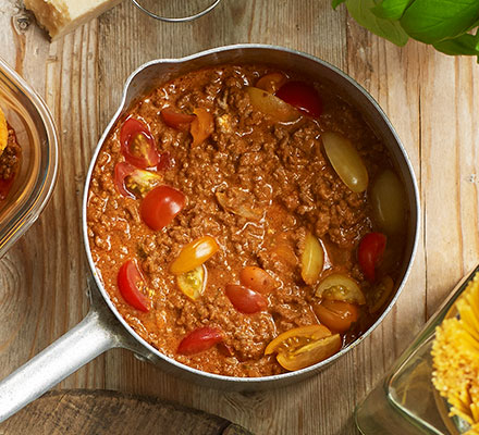 Beef mince & tomato ragu