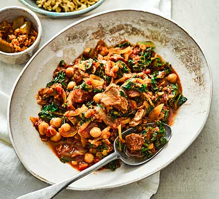 Slow cooker lamb curry