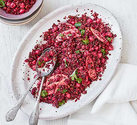 Beetroot & lentil tabbouleh