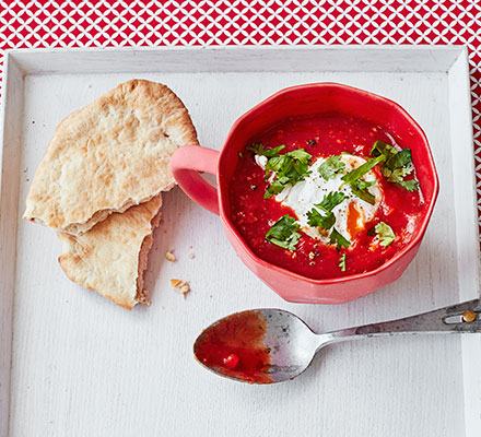 Microwave shakshuka