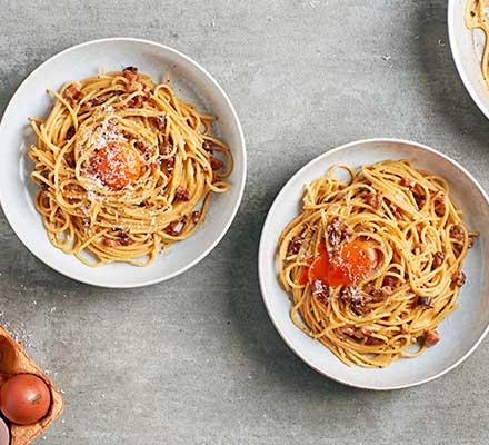 Next level spaghetti carbonara