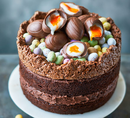 Easter nest cake