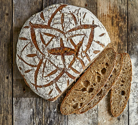 Wholemeal sourdough loaf