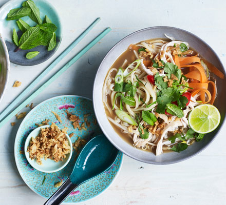 Vietnamese chicken noodle soup