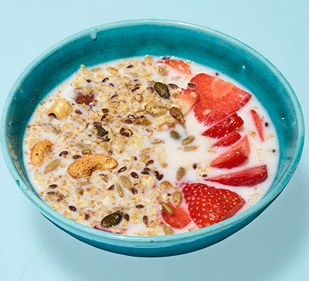 Low-sugar granola