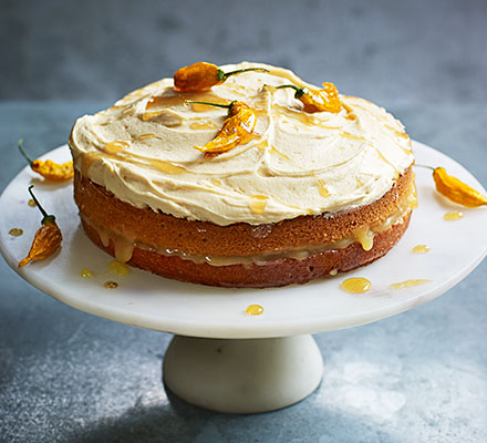 Lemon drop chilli loaf cake