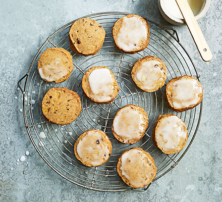 Spiced lemon & ginger biscuits