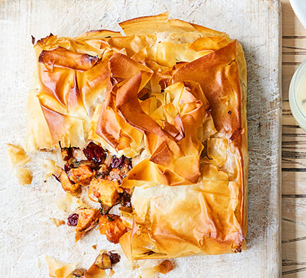 Sweet potato parcel