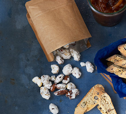 Chilli & fennel frosted nuts