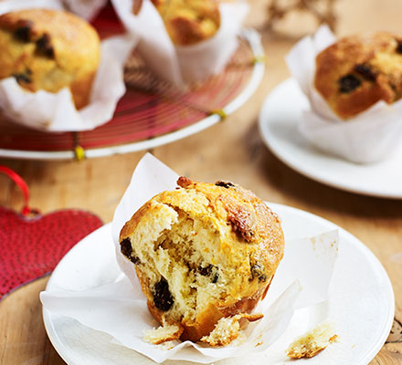 Panettone muffins