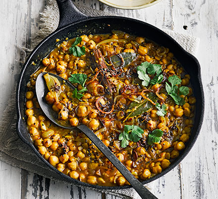 Chickpea & coconut dhal