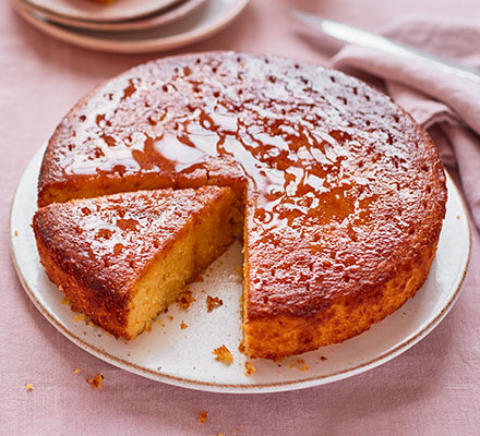 Orange olive oil cake