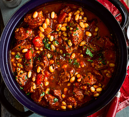 Breton braised lamb & haricot beans