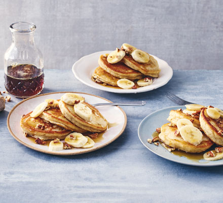 Easy banana pancakes