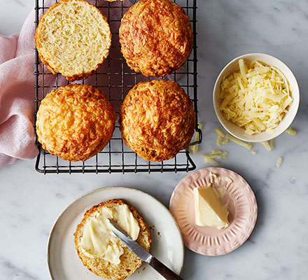 Classic cheese scones