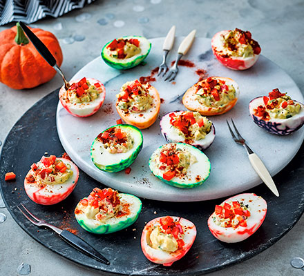 Devilled eggs