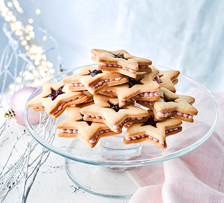 Jammy star cookies