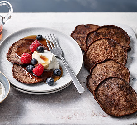 Chocolate pancakes